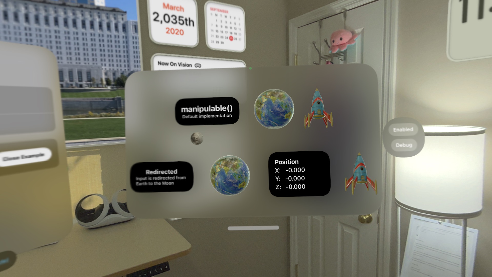 Spatial SwiftUI: Manipulation modifiers