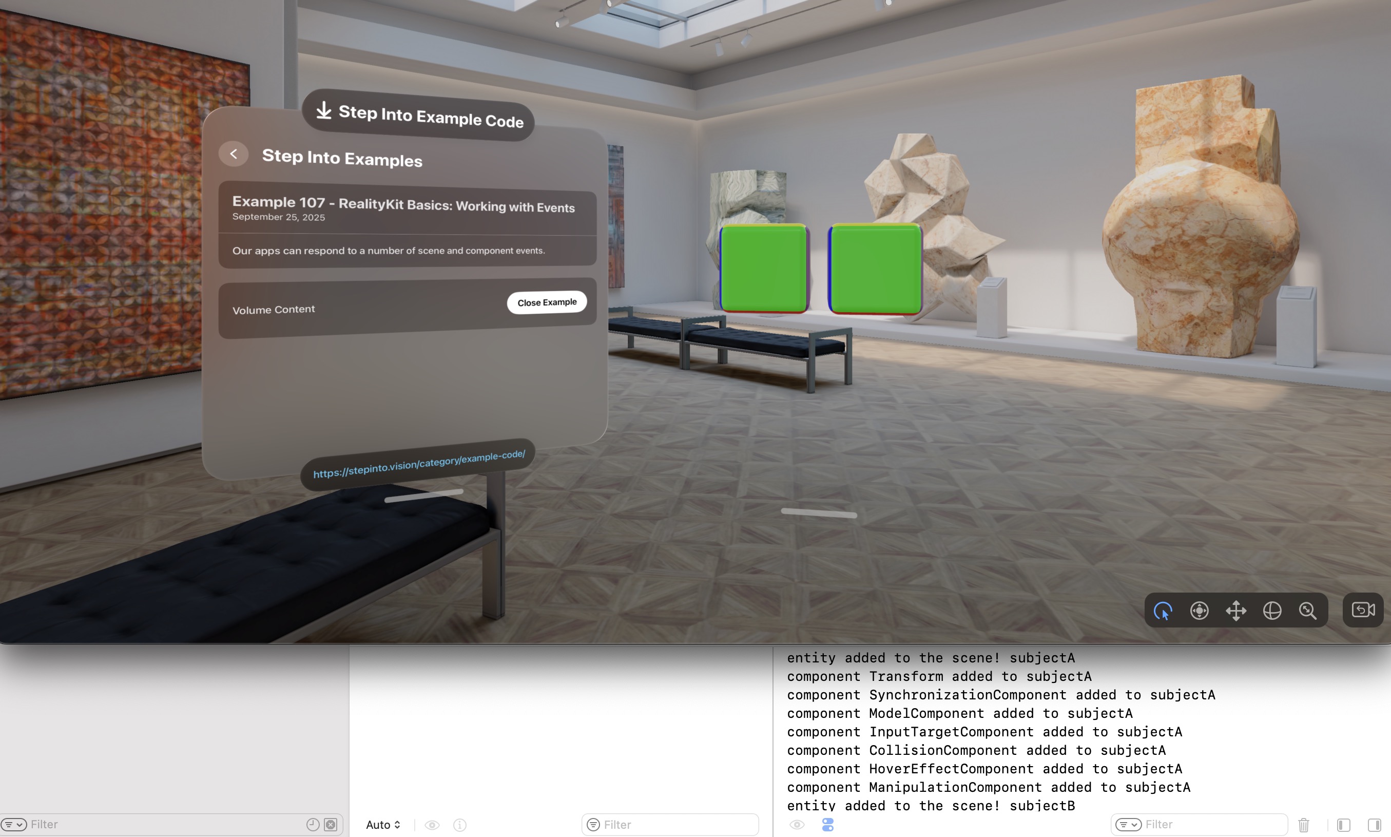 RealityKit Basics: Working with Events
