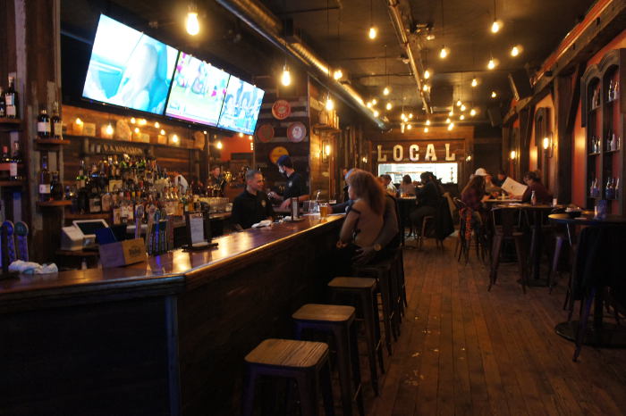 On food network's crave, host troy johnson finds out why the locals can't get enough of a meatless combo at your mom's burger bar in austin, tx. Local Kitchen & Beer Bar Reclaims Noir Space - Step Out