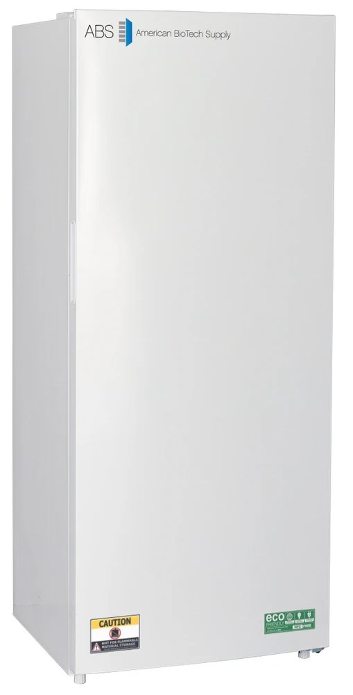 American Biotech Supply Abt-Hc-Afs-1420 14 Cu. Ft. Hydrocarbon Upright Freezer, Solid Door