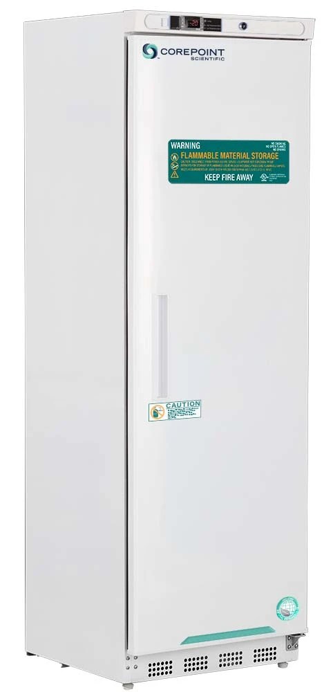 Corepoint Scientific White Diamond Series Flammable Storage Laboratory And Medical Freezer With Hydr