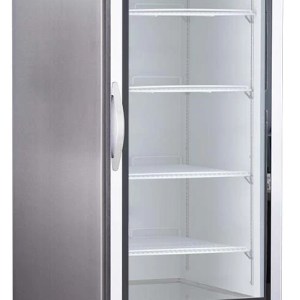 Corepoint Scientific General Purpose Laboratory And Medical Single Stainless Steel Glass Door Refrig