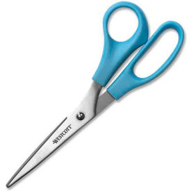 Westcott All Purpose Value Scissors, 8-Inch Straight Blue, Part Number 13151