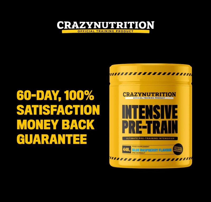 Crazy Nutrition intensive pre-train Review – How to get the most out of your workout