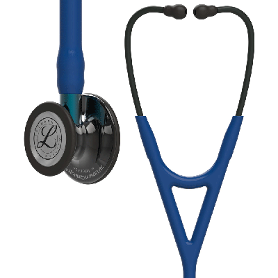 Stethoscope Littmann Cardiology IV Navy Blue / Smoke Finish / Blue Stem 6202