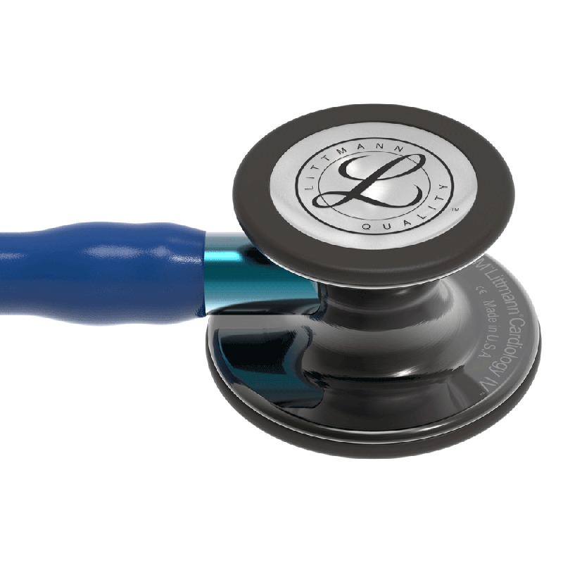 Stethoscope Littmann Cardiology IV Navy Blue / Smoke Finish / Blue Stem 6202