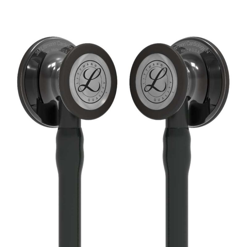 Littmann Stethoscope Cardiology IV Black / Smoke Finish / Black Stem 6232