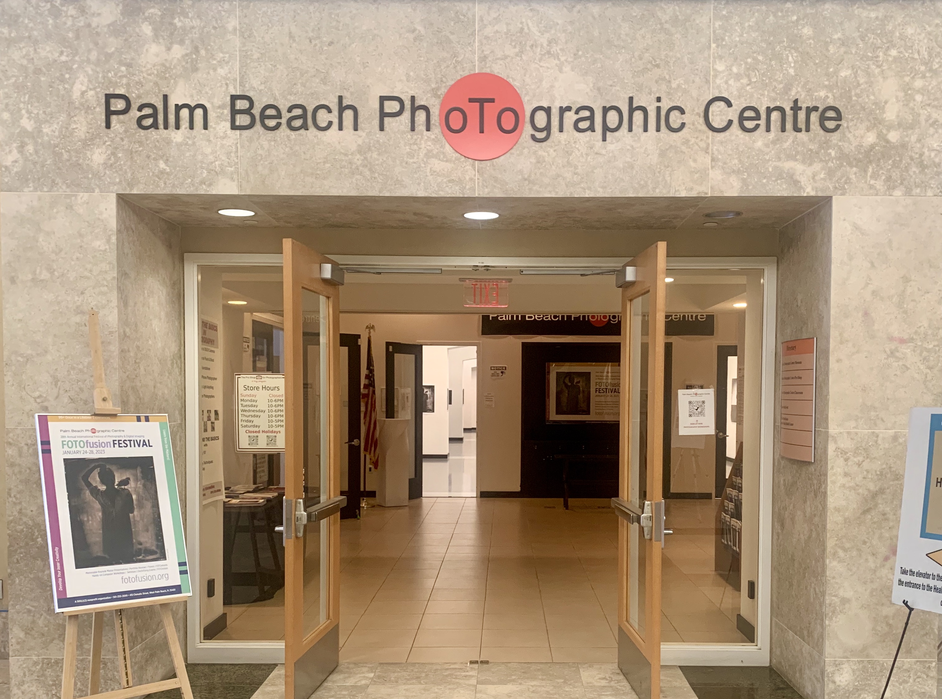 Palm Beach Photographic Centre in West Palm Beach, Florida.