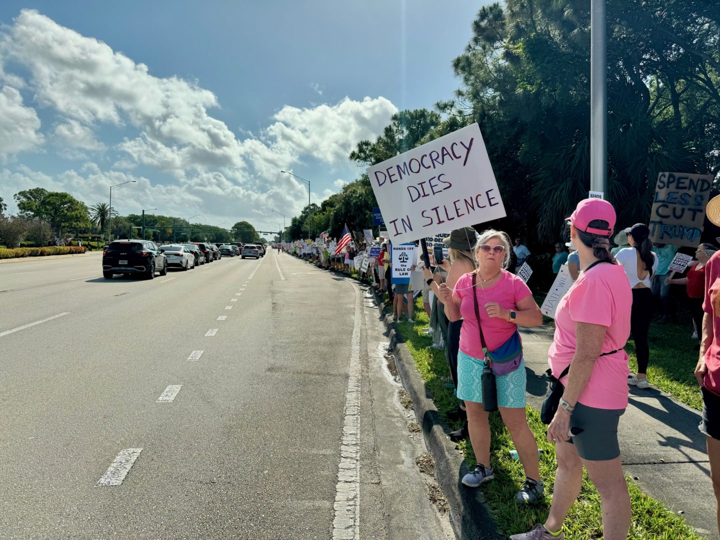 Hands Off Rally PGA Boulevard