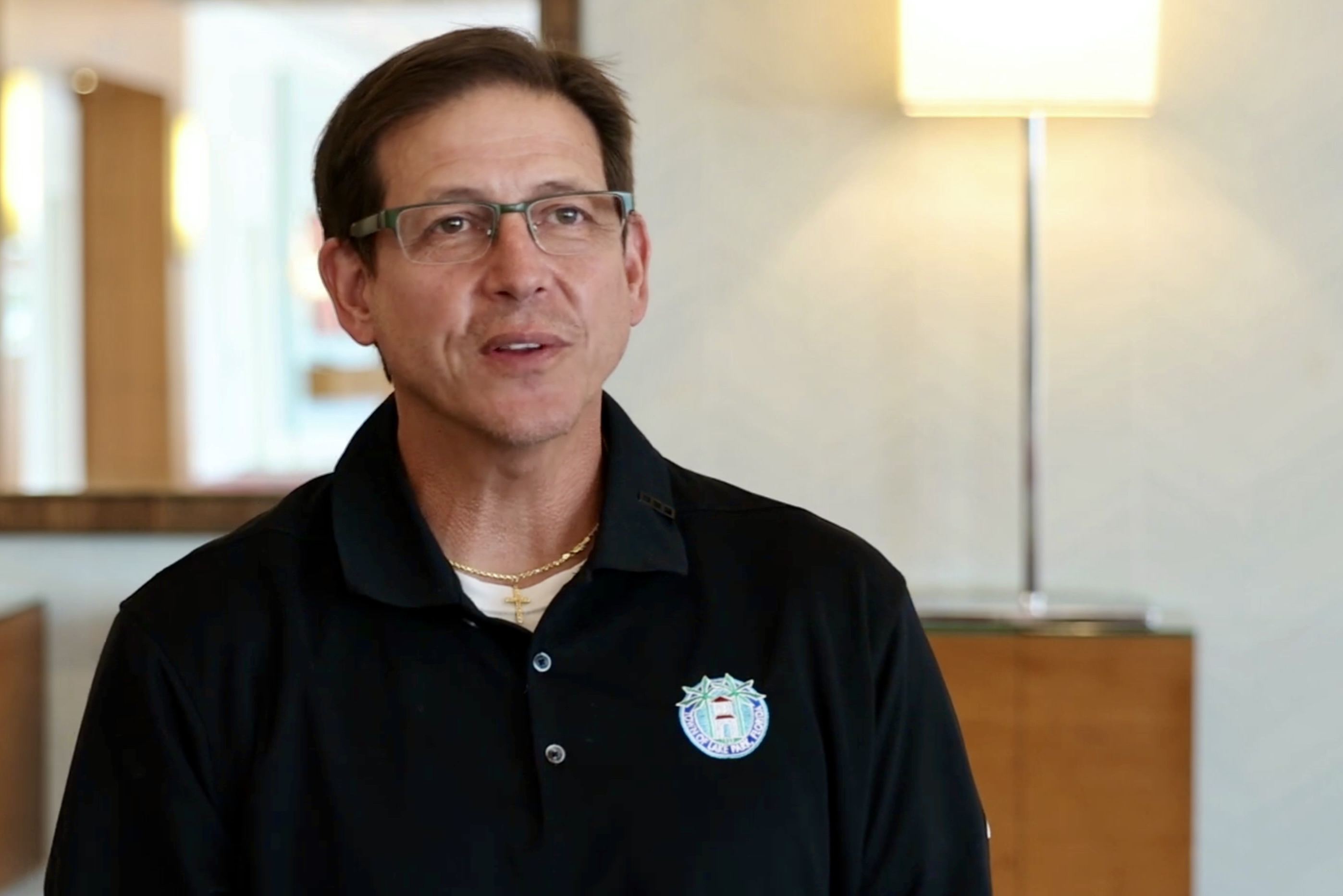 Rich Reade, Lake Park town manager, pension issue
