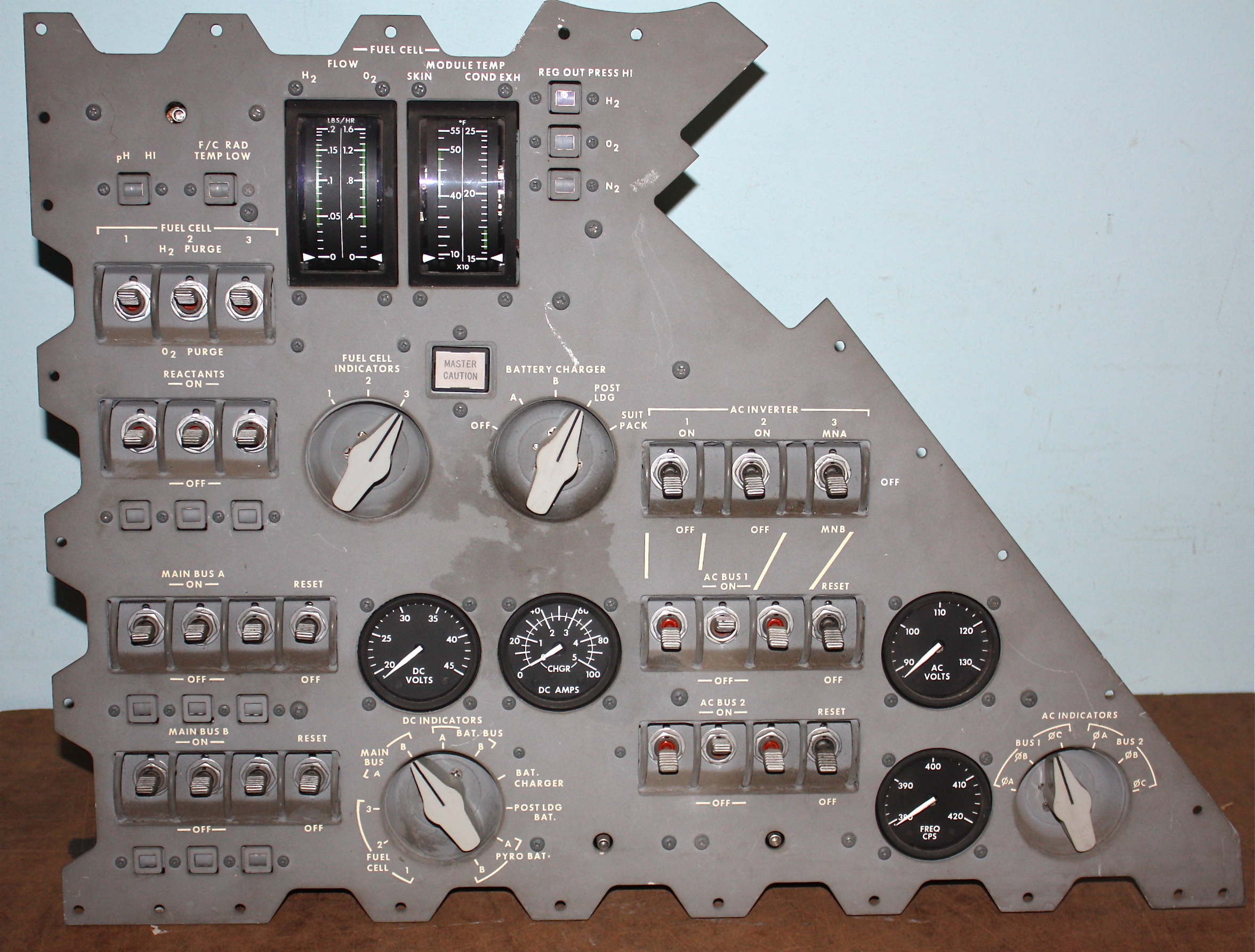 Apollo Command Module Panel