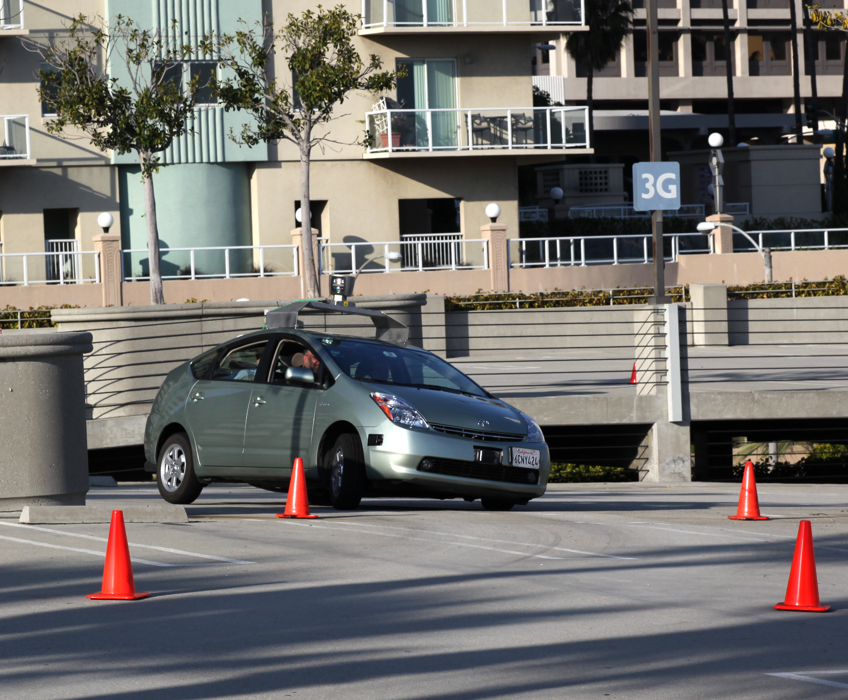 Google Robocar Racetrack Ride