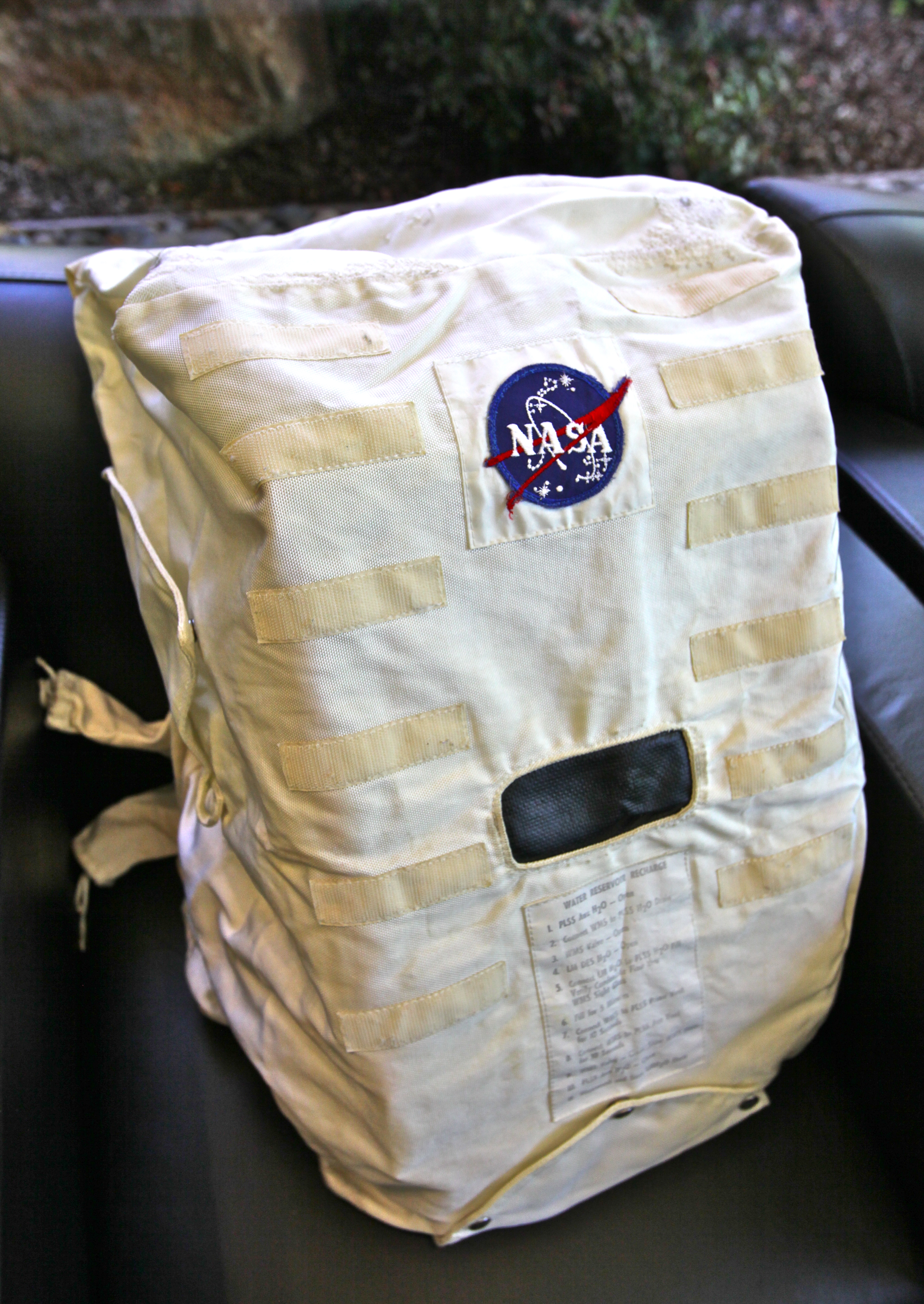 Apollo Portable Life Support System (PLSS)