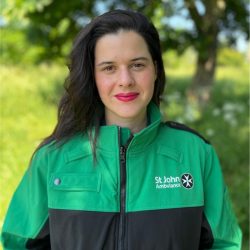 Photo of Elena Laguna, Director of Volunteer Experience, St John Ambulance