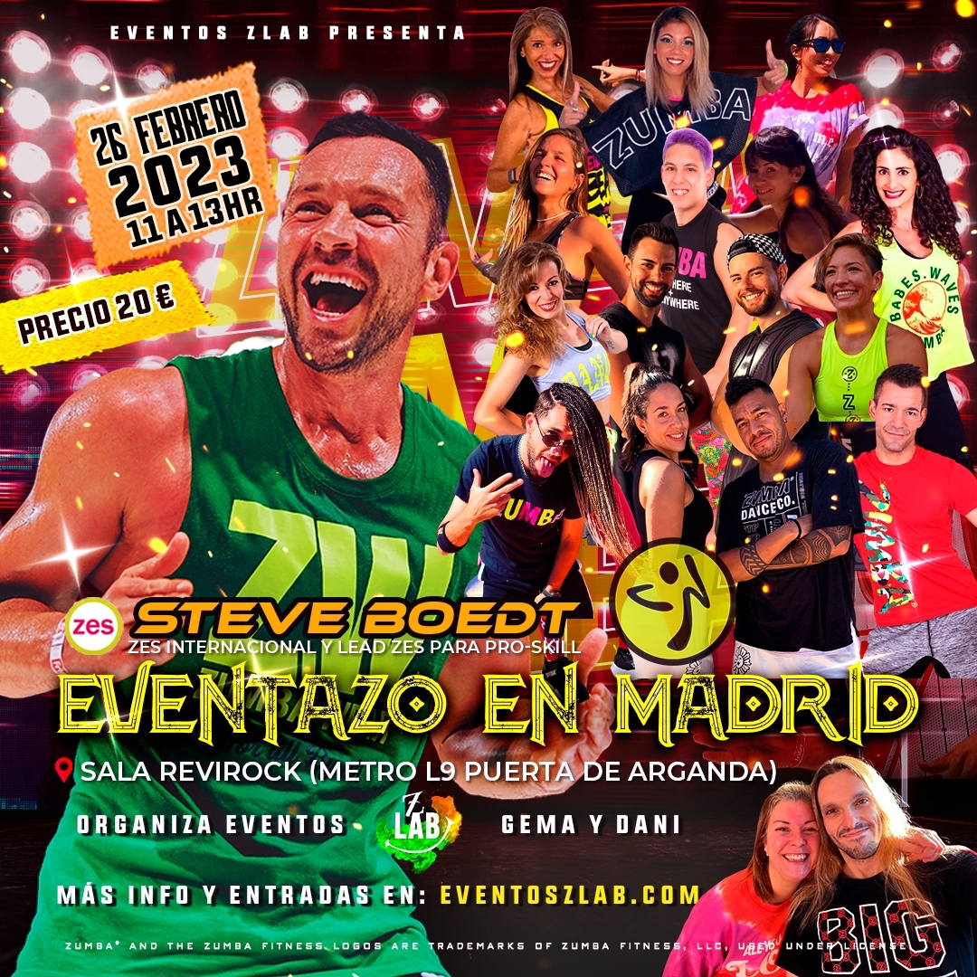 Eventazo en Madrid - Steve Boedt