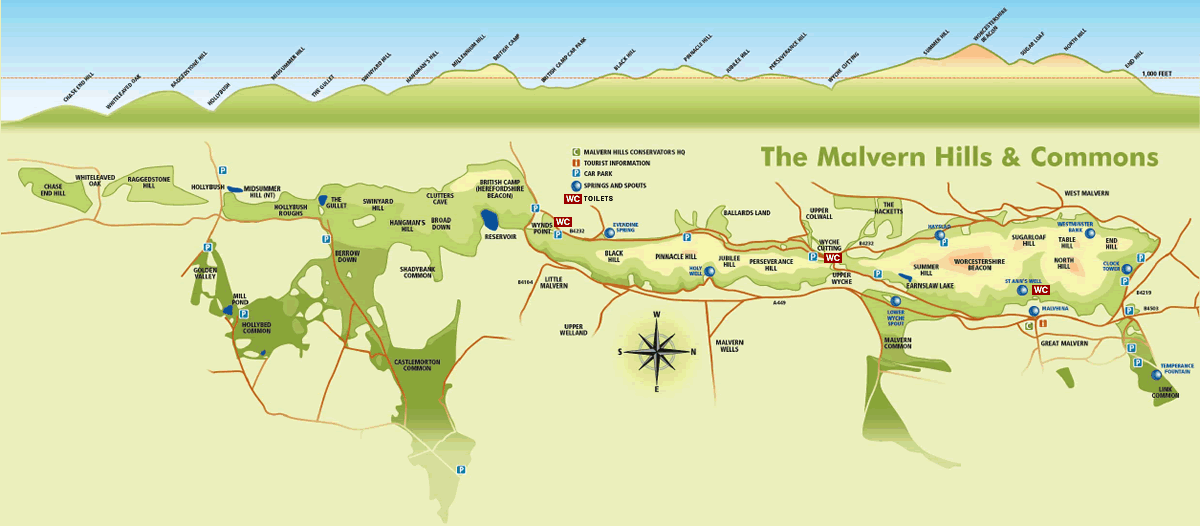 AWESOME MAP MALVERNS Steve Ponty Awesome Map Malverns 