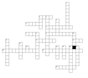 Sql Database Crossword Puzzle - Artistic Dark Photo - Desktop
