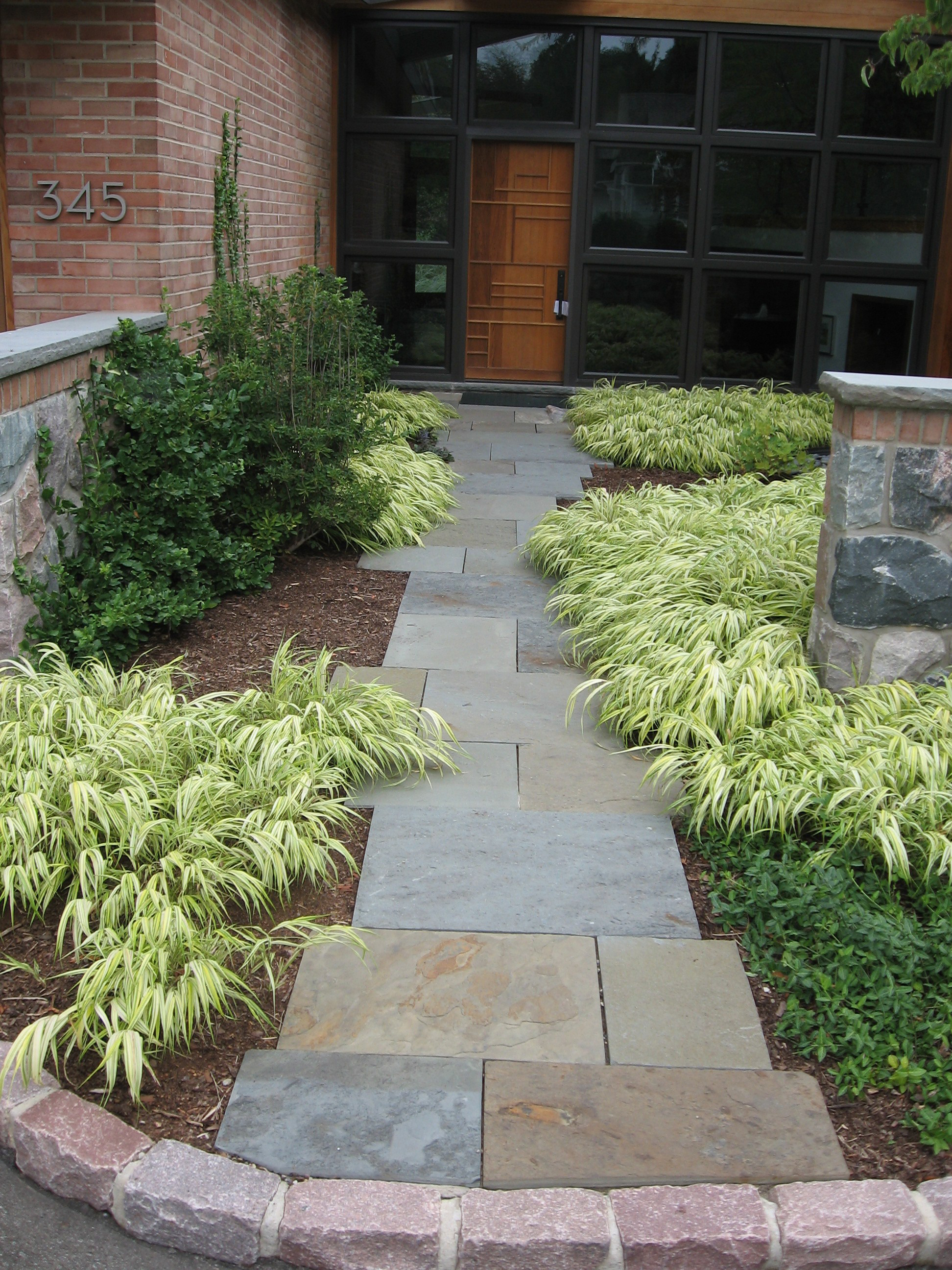 Commercial side entrance