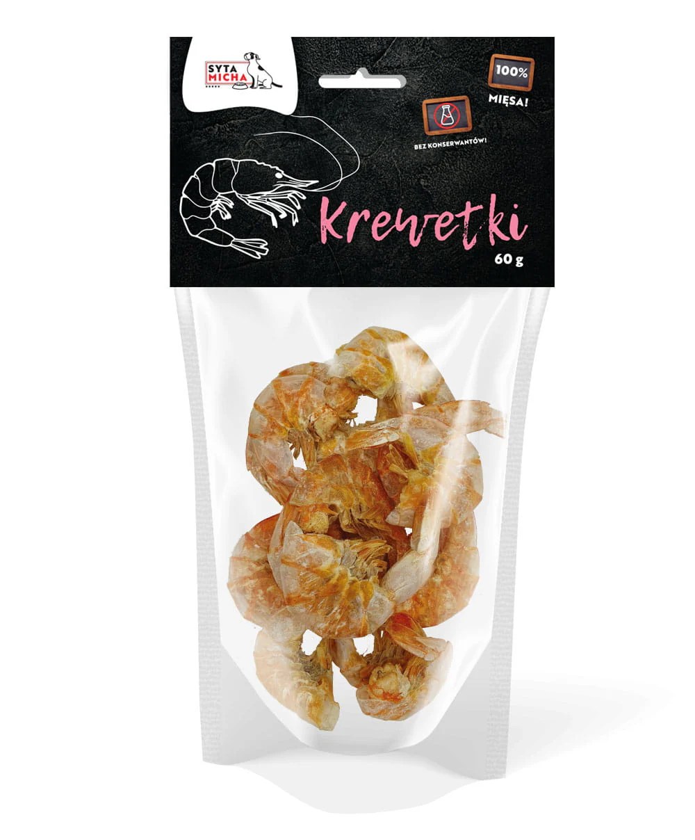 SYTA MICHA SUSZONE KREWETKI 60G