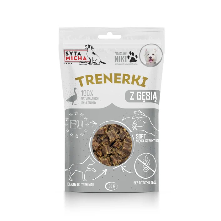 TRENERKI DLA PSA Z GĘSI 80G