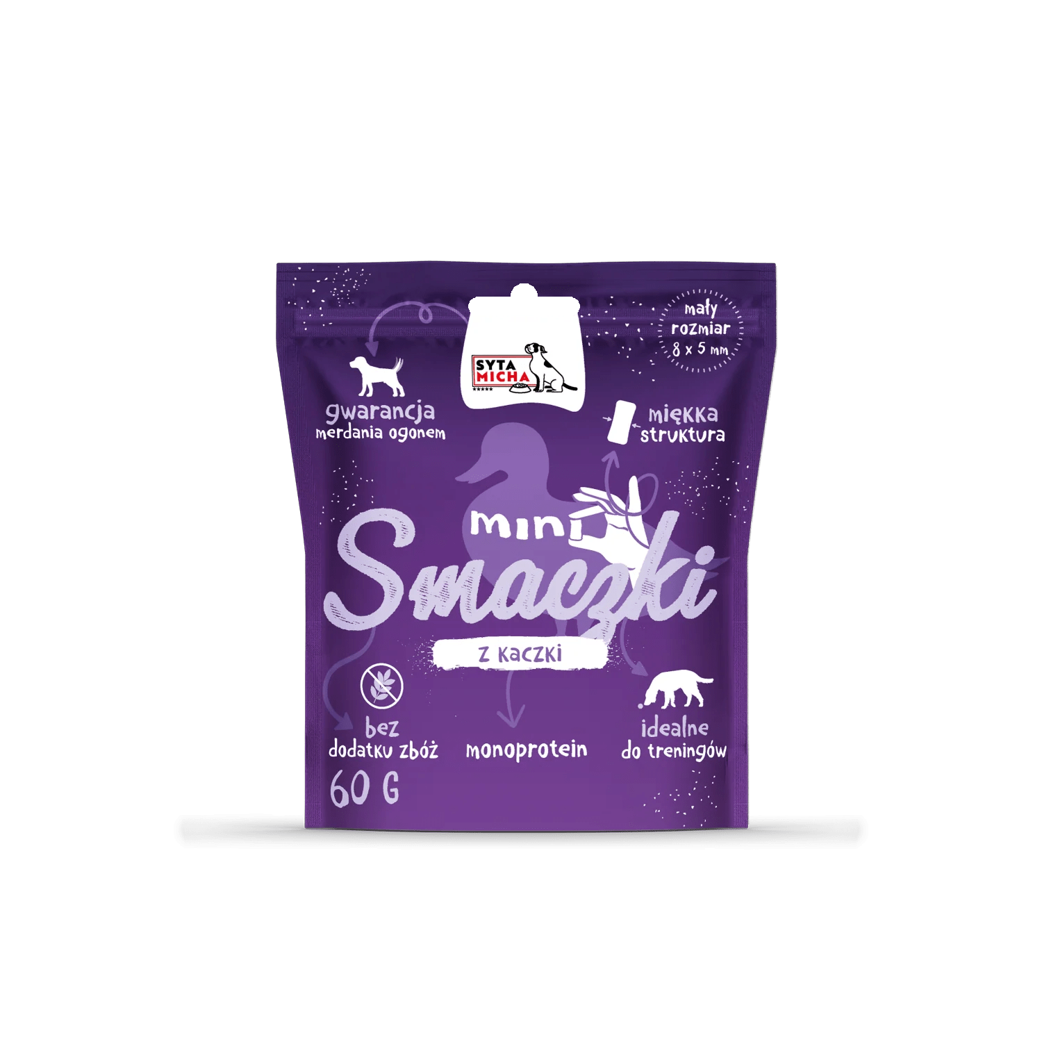 SYTA MICHA MINI SMACZKI Z KACZKI 60G
