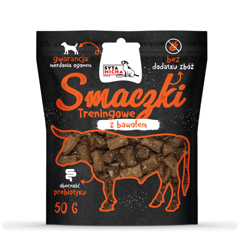 SYTA MICHA SMACZKI TRENINGOWE Z BAWOŁEM 50G