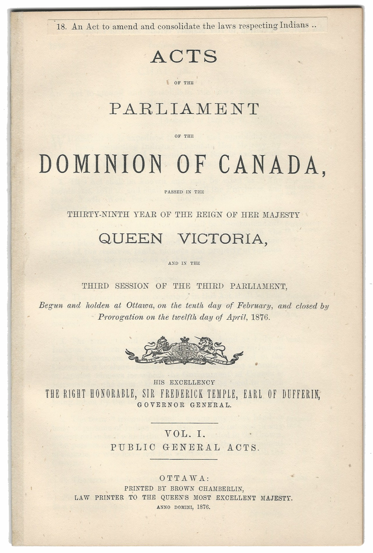 Indian Act 150