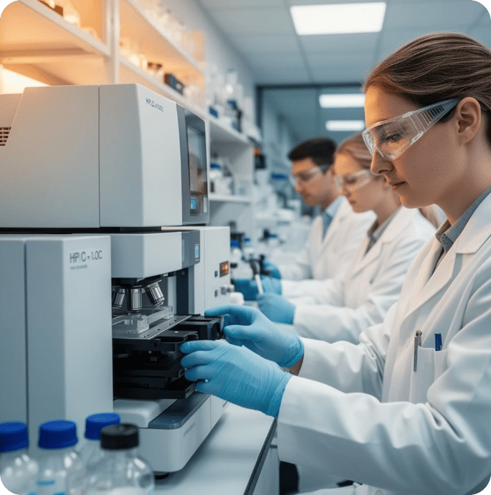 Laboratory chemical analysis