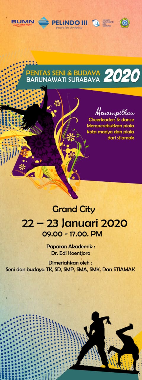Jumat, 14 desember 2018 waktu njagong: Pentas Seni Dan Budaya Barunawati Stiamak