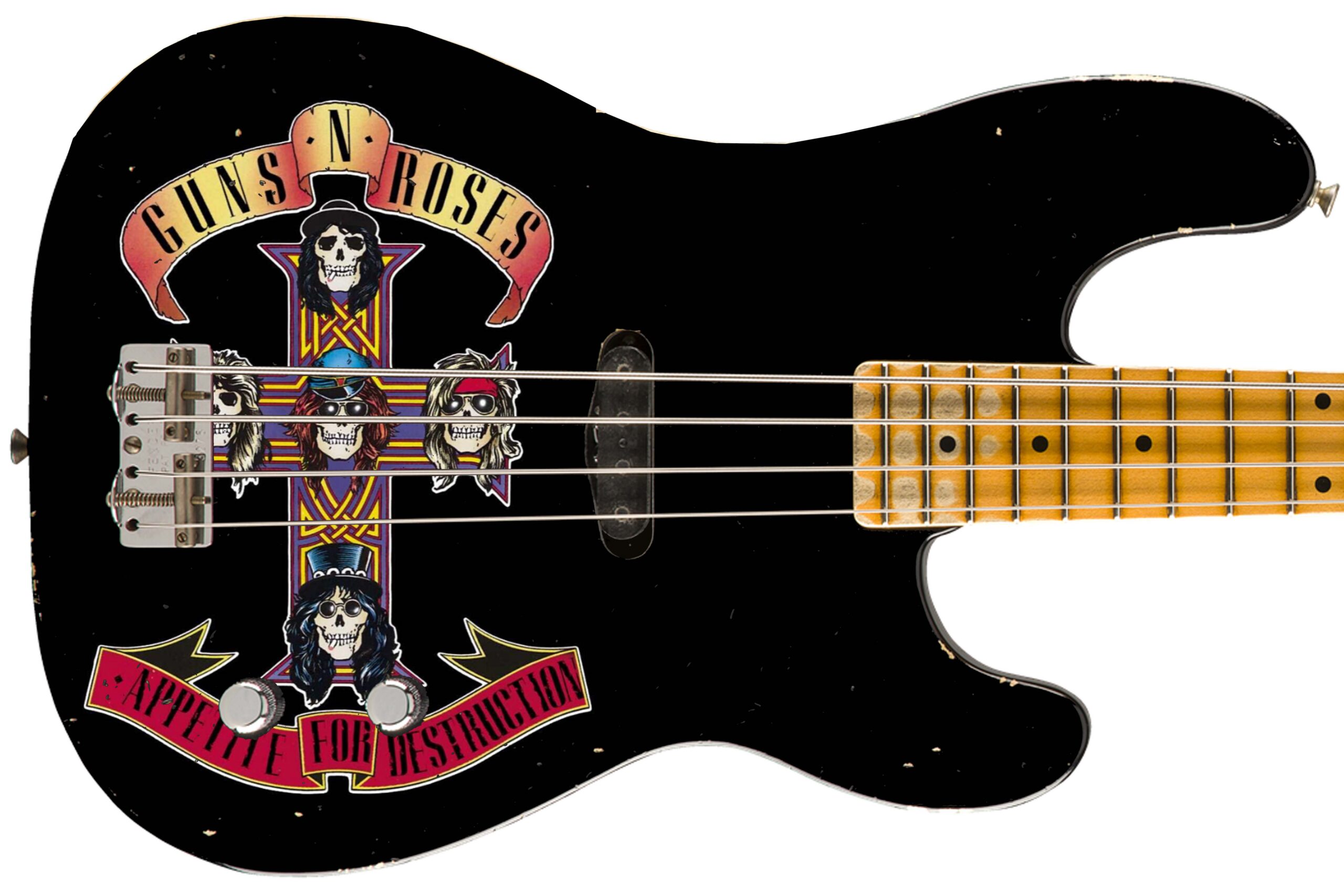 Guitar Wrap 5 Star Custom Axe Skin Electric Guns N Roses 1810