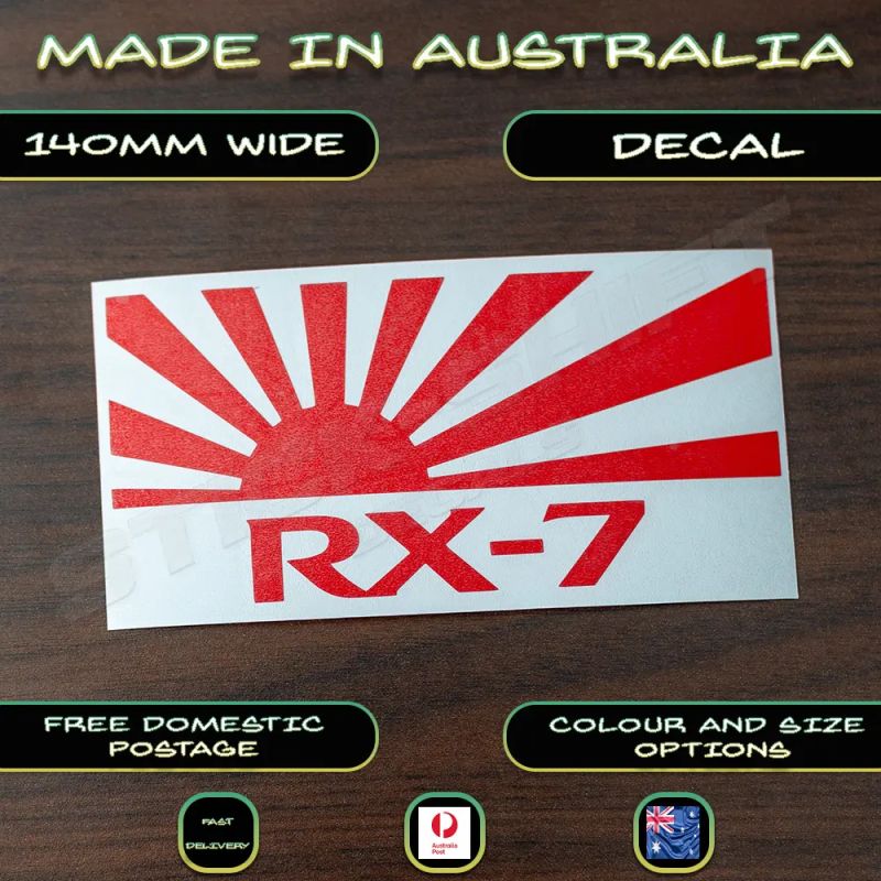Rx7 Stick Shift Decals - Amazing Mountain Design - Full HD