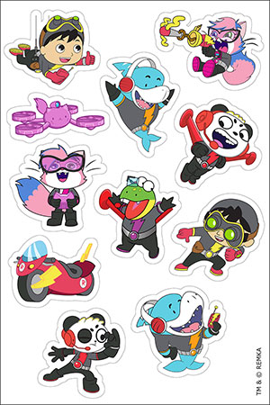 Ryan's World: Super Spy - StickyLickits 