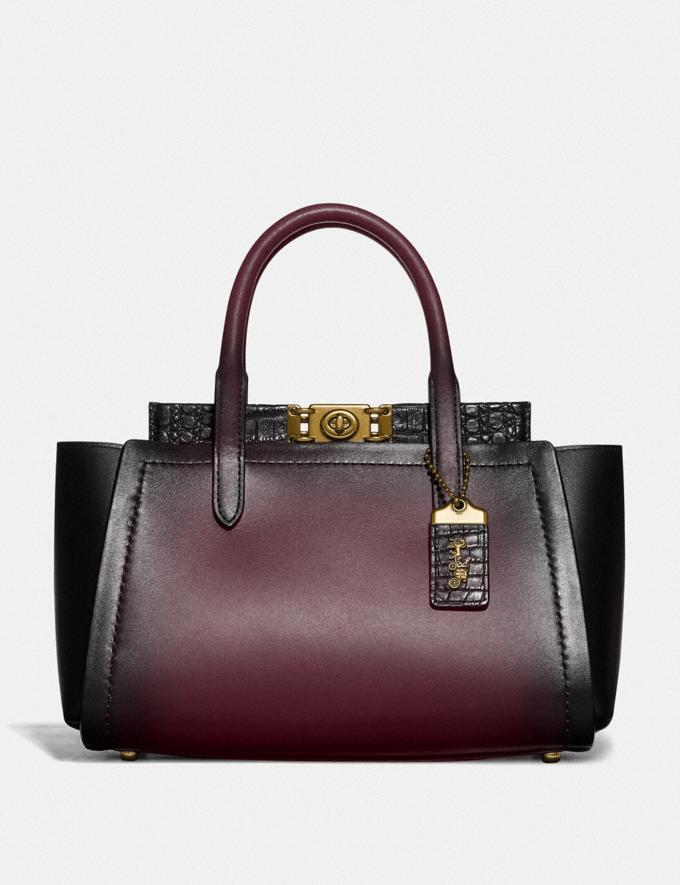Troupe Carryall With Crocodile Detail