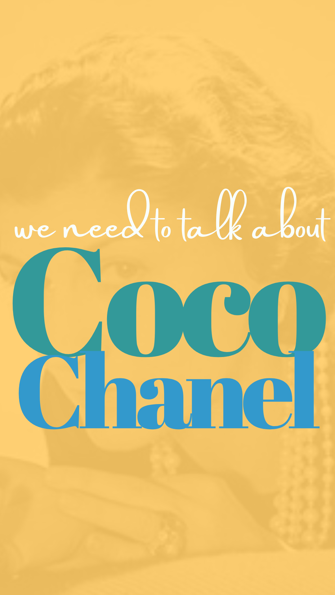 We need to talk about Coco Chanel