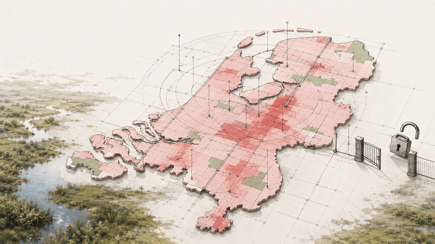 De ambtenaren van financiën hadden gelijk in 2023: met KDW-Doelstellingen en AERIUS komt Nederland niet van het slot. Dus ook anno 2026 is dit niet de route!