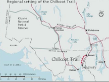 Maps Alaska Chilkoot Trail Still Going Strong Chilkoot Map Copy 