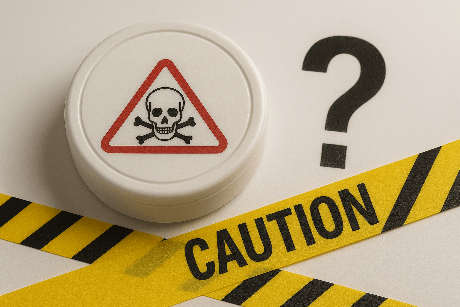 Är vitt snus farligt?