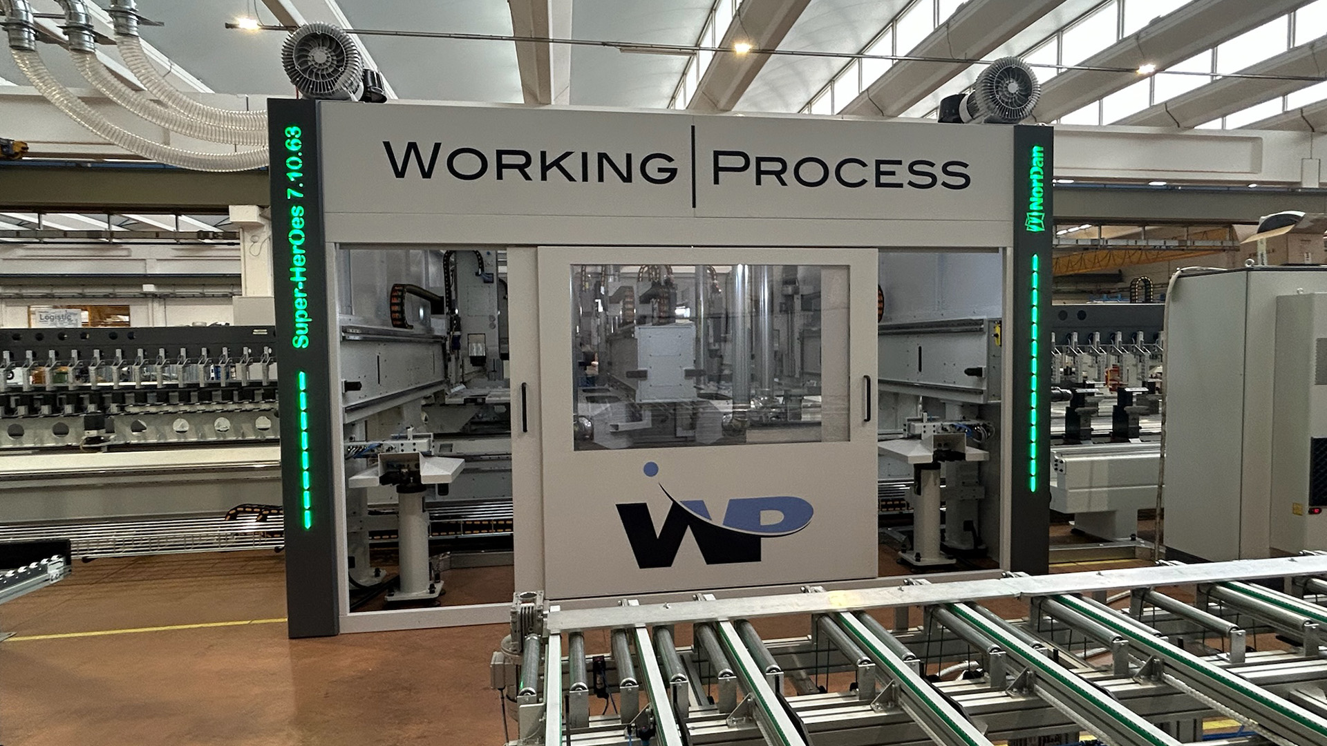Working Process - Four-Unit Machine