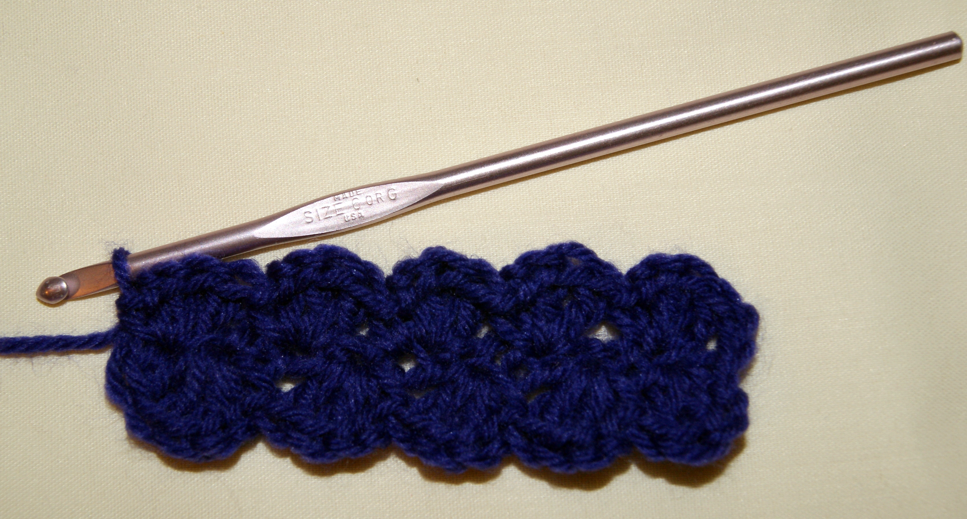 Simple Crochet Scalloped Edge Scarf Stitch4eveR