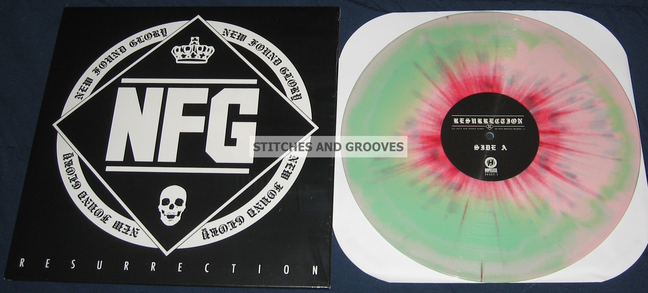 New Found Glory – Resurrection (Regular & Tour Covers) | Stitches