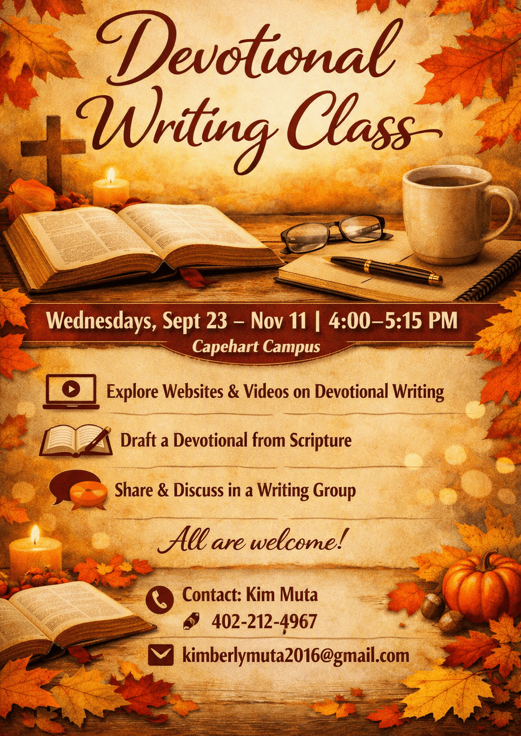 Devotional Writing Class