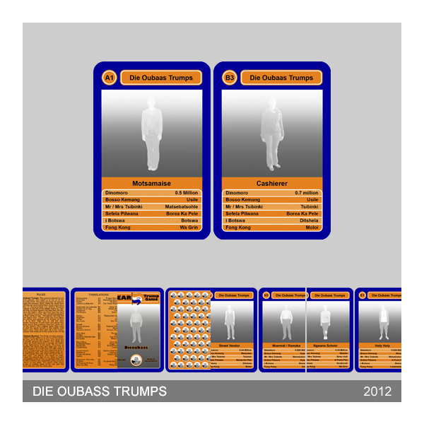 32 playing cards : 3 translation cards : 1 instruction card : 1 title card : 1 box 69 x 105mm