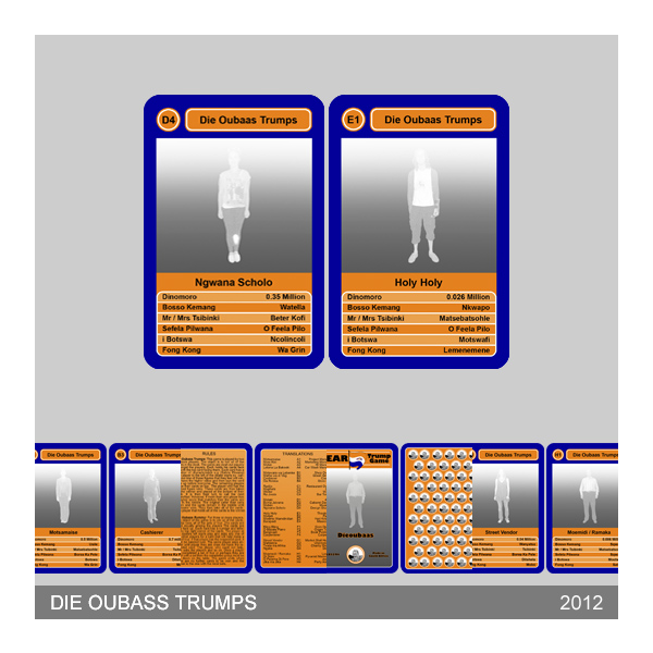 32 playing cards : 3 translation cards : 1 instruction card : 1 title card : 1 box 69 x 105mm