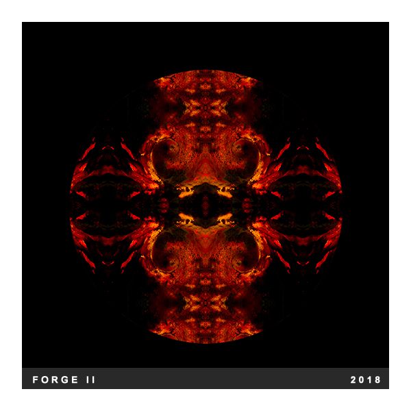 Mandala created from a Perlemoen Shell printed onto True Fibre Paper : 60x60cm : Edition 7