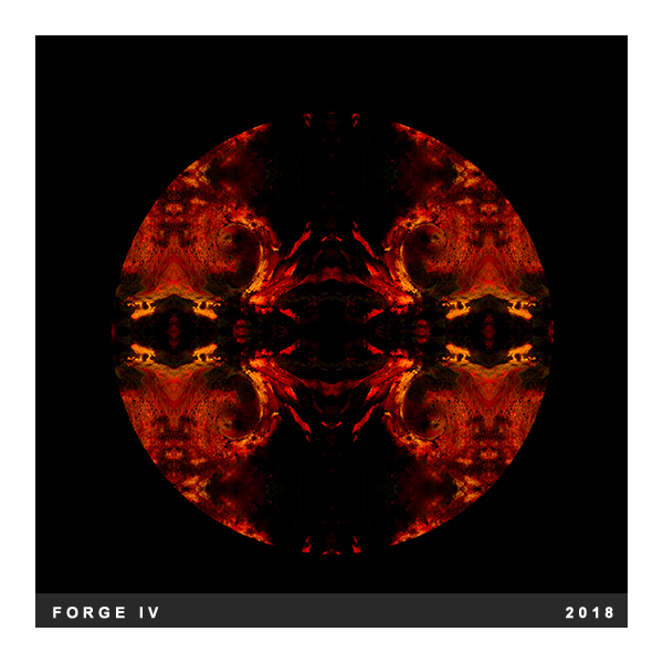 Mandala created from a Perlemoen Shell printed onto True Fibre Paper : 60x60cm : Edition 7