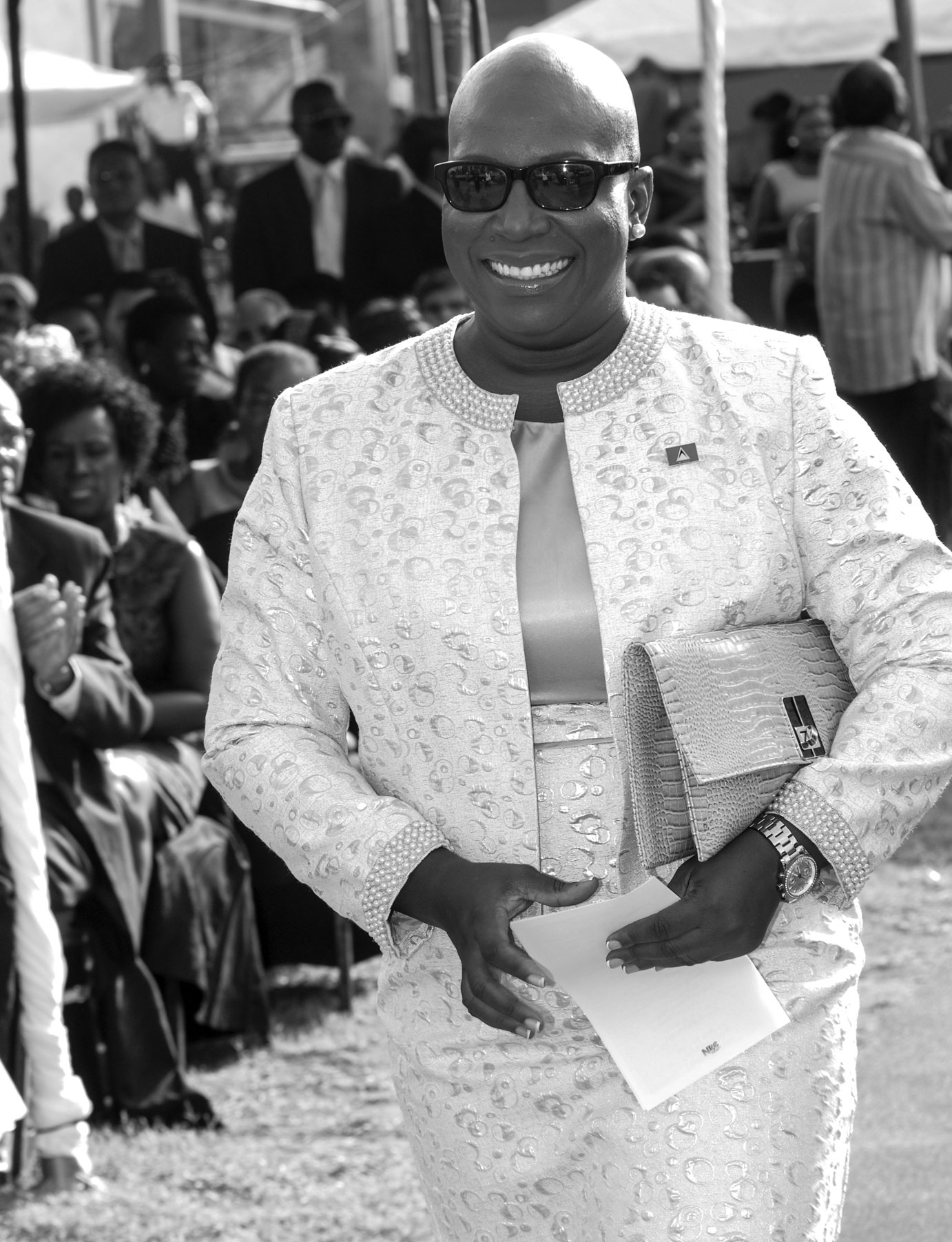 Hon. Dr Gale Rigobert -Minister for Education, Innovation, Gender Relations and Sustainable Development