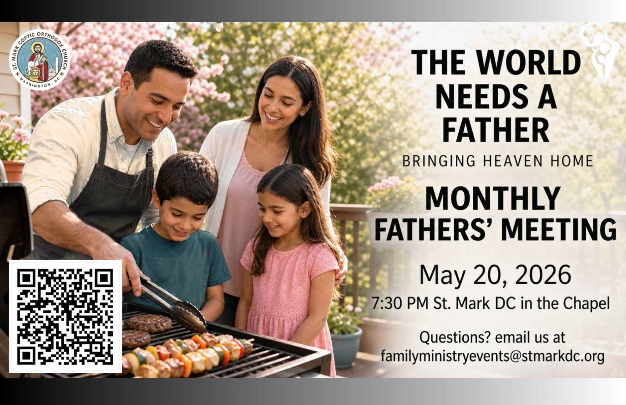 受賞に輝く伝記＂My Father and Other Working…… World Needs a Father | Monthly meeting Wednesday, May 20 – St. Mark DC