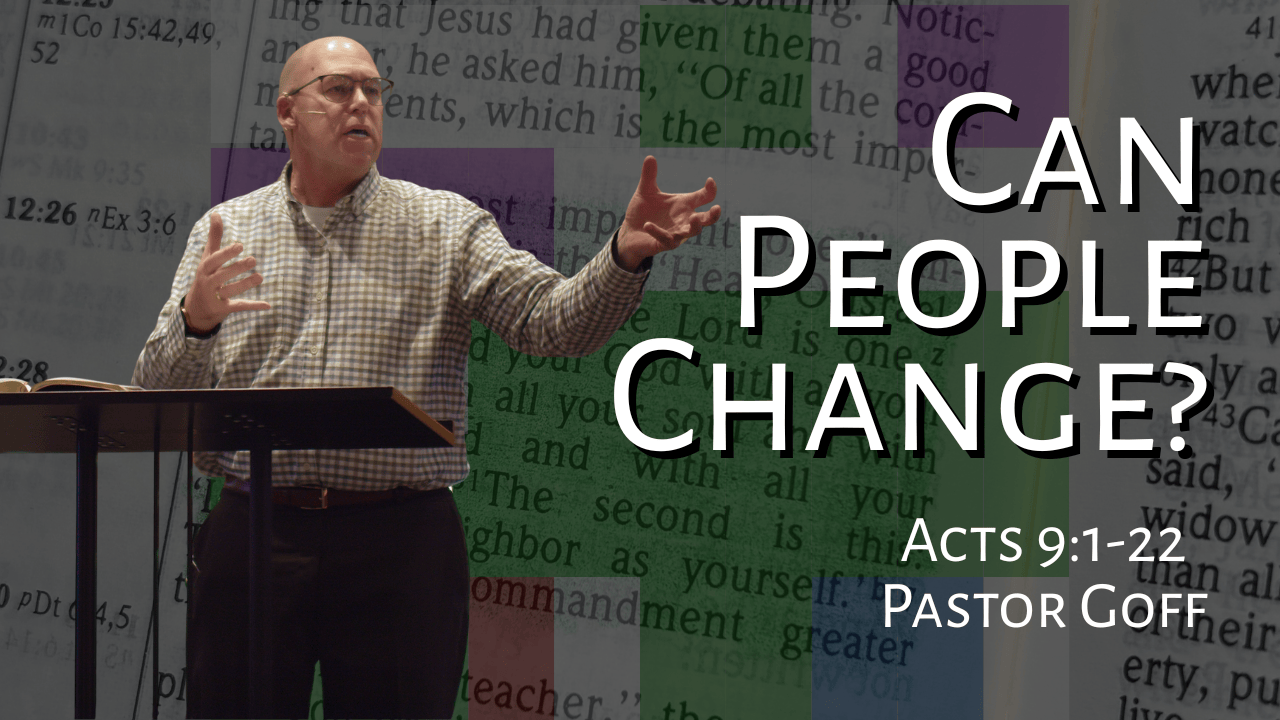 Can People Change