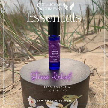 St. Michael & Company Stress Relief 10 ml Essential Oil Blend -Virgin Coconut Oil