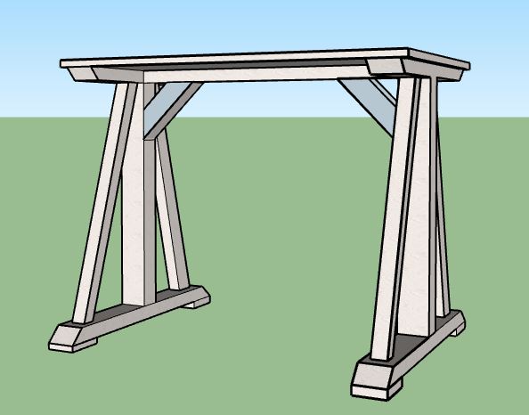 Minor's blueprint for a student desk. (Photo courtesy of Michelle Minor.)